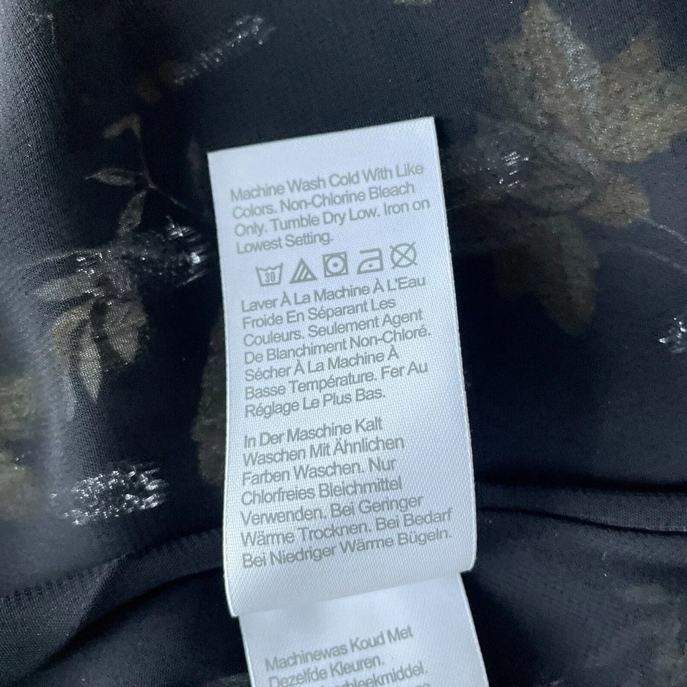 NWT $298 J.Crew Open-Back Metallic Clip-Dot Black Maxi Dress Golden Floral Sz 10